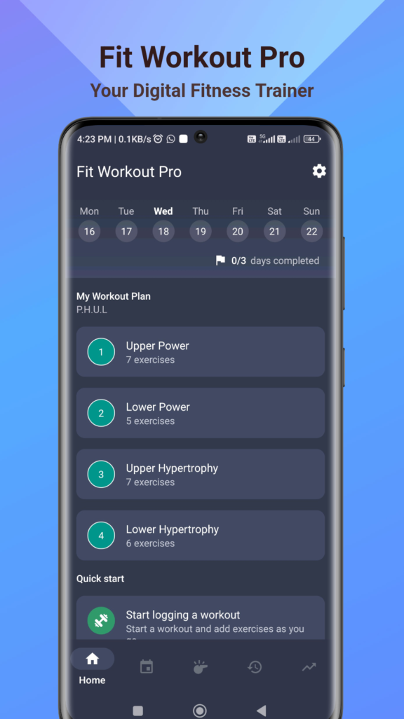 Fit Workout Pro - AI 트레이너 완벽한 피트니스 가이드