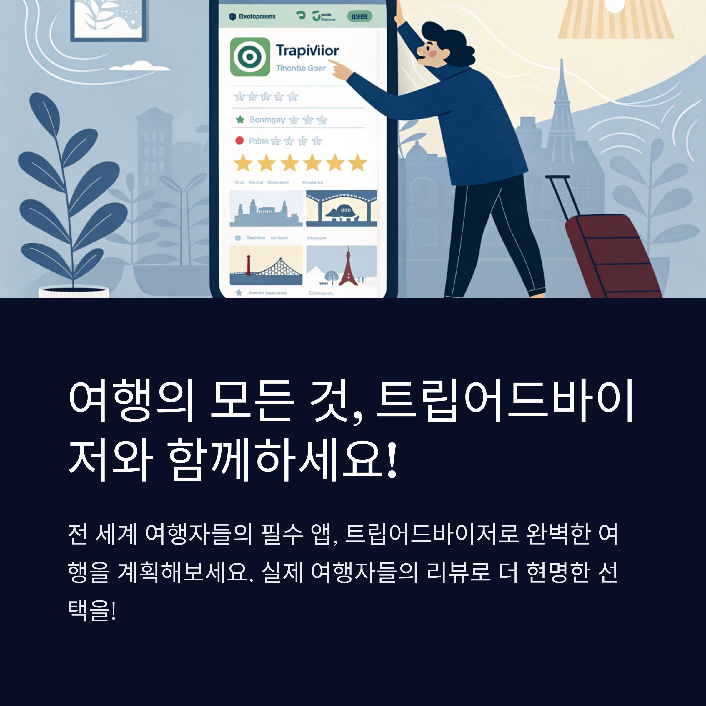 트립어드바이저: 여행 계획 및 예약하기