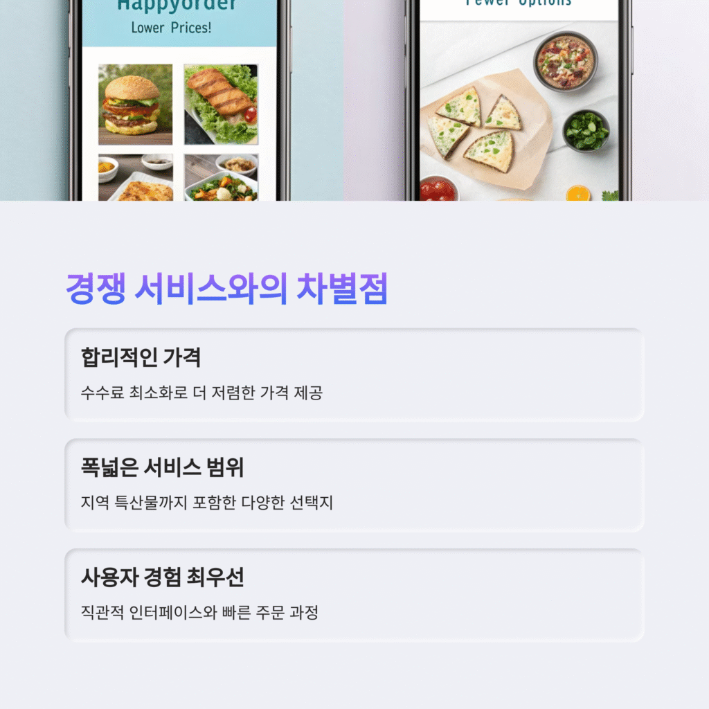 해피오더: 혁신적인 음식 주문 플랫폼의 모든 것