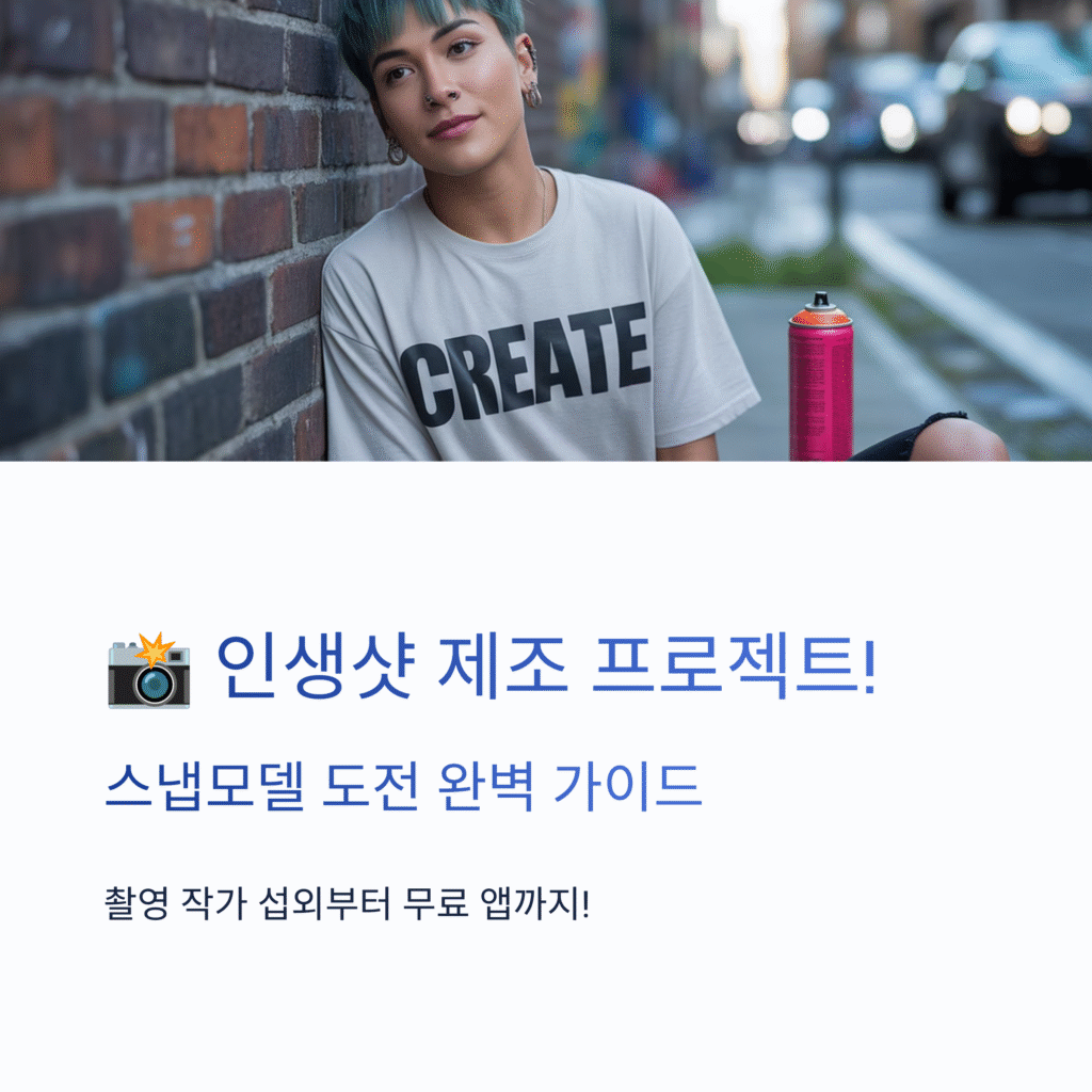 인포즈 ✨ 인생샷 제조 프로젝트! ✨ 스냅모델 도전 완벽 가이드