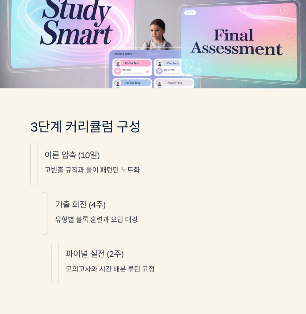 단기합격 전략, 이 인강 커리큘럼이면 가능하다