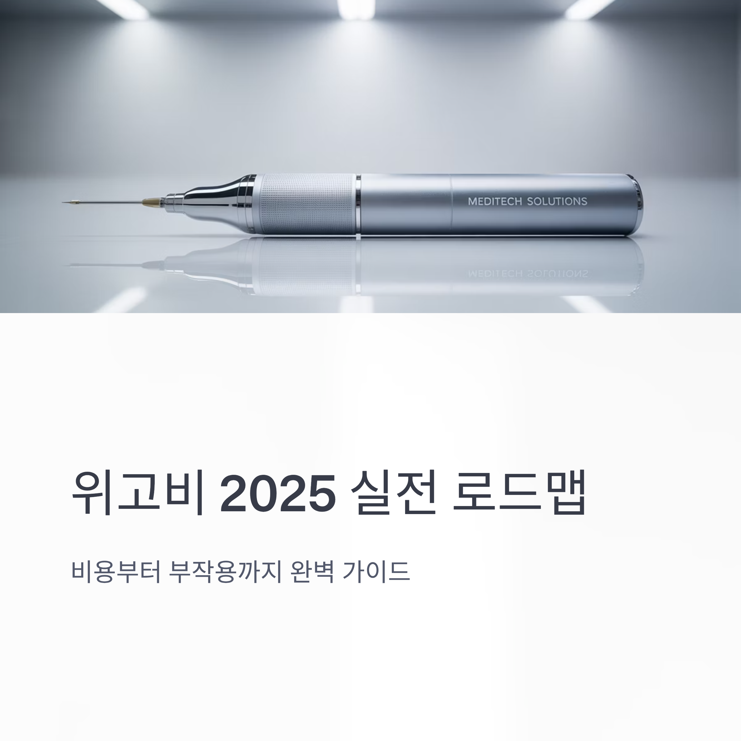 위고비 비용·처방·부작용 2025 실전 로드맵