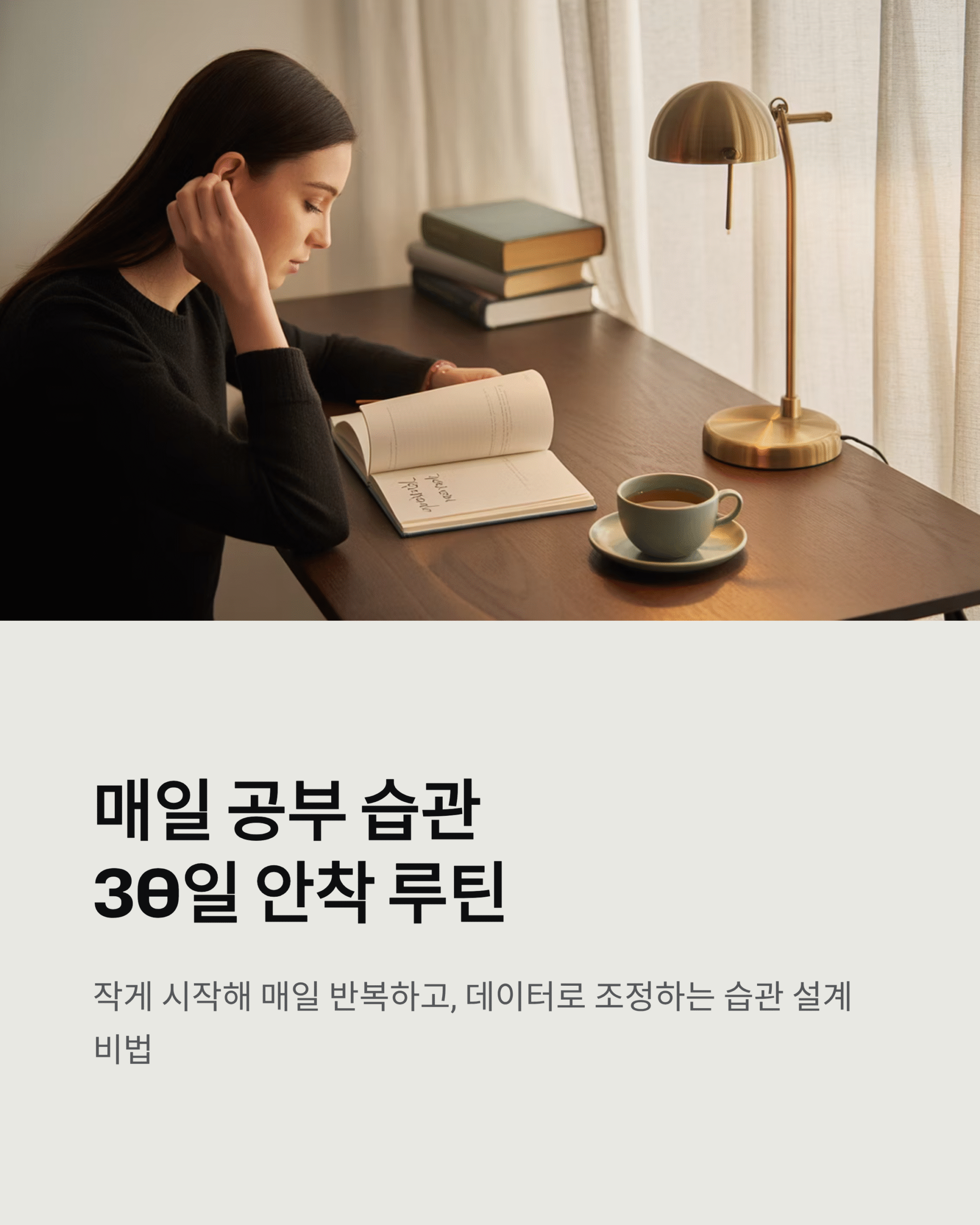 매일 공부 습관, 30일 안착 루틴 완성법