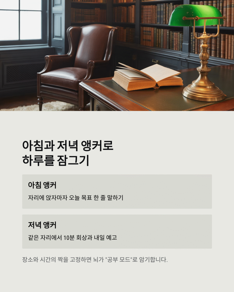 매일 공부 습관, 30일 안착 루틴 완성법