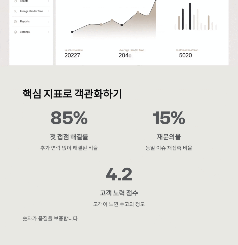 고객센터 응대 품질, 제대로 비교하는 법