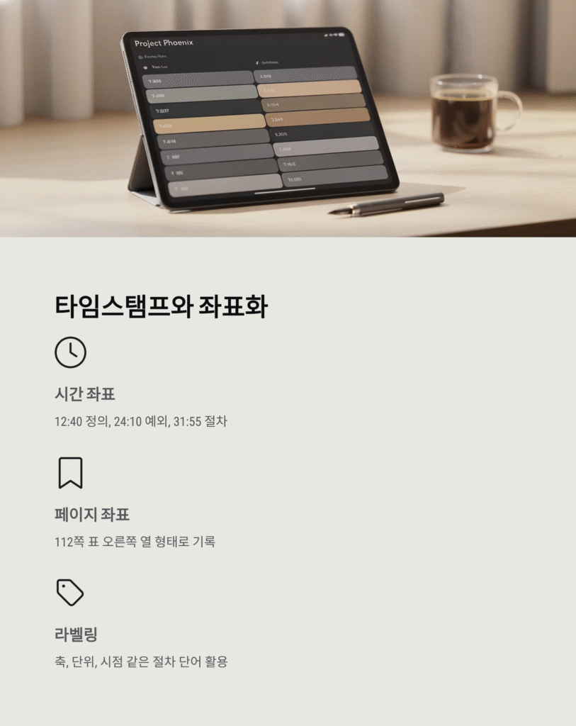 강의 슬라이드 필기법, 한 번에 정리