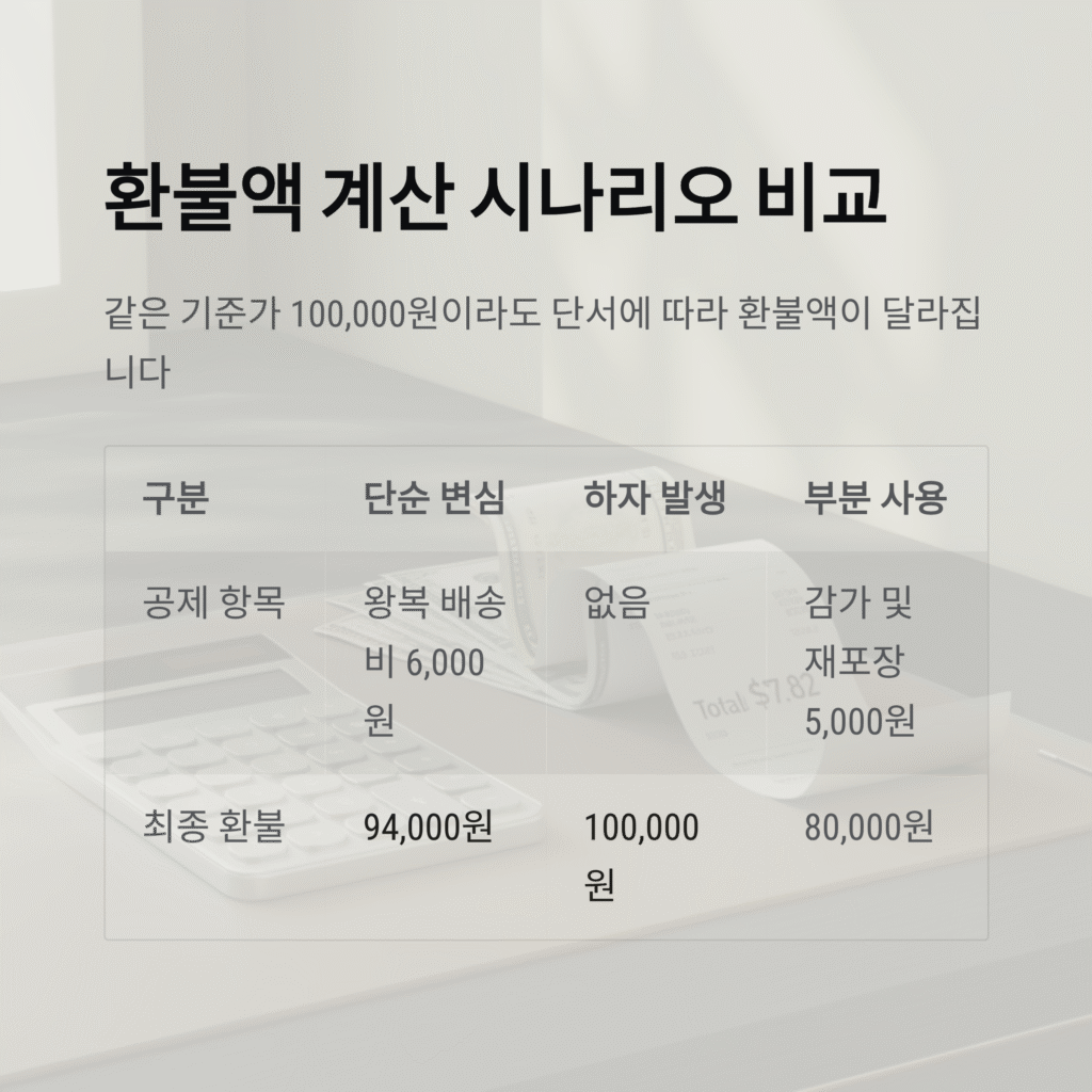 환불 규정, 손해 없이 안전하게 챙기는 체크포인트