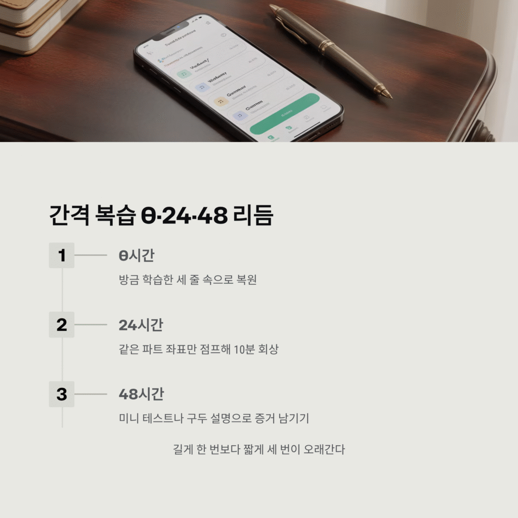 모바일 앱 학습, 이동 중 공부 완전정복