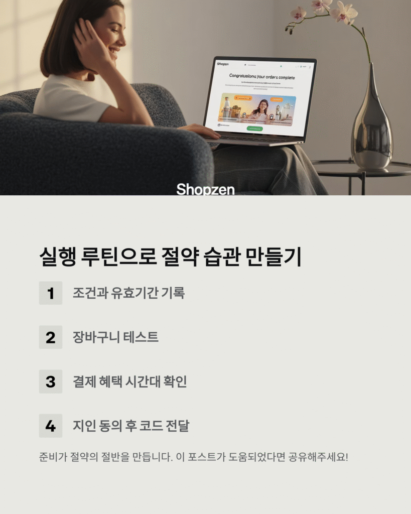 추천인 할인, 지인과 함께 똑똑 절약법
