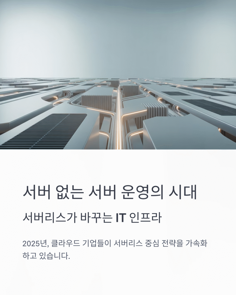 ⚙️ 서버리스(Serverless) 완벽 가이드: 개념부터 활용, 그리고 미래 전망까지 (2025 최신 업데이트)