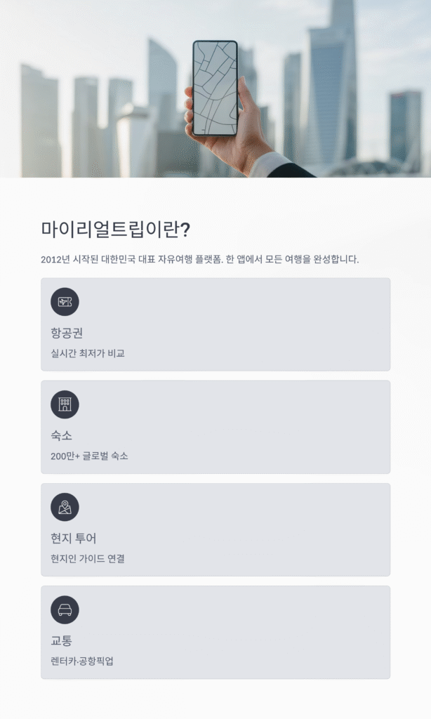 🌍 마이리얼트립 – 진짜 나다운 여행을 위한 모든 것 | 2025 자유여행 완벽 가이드