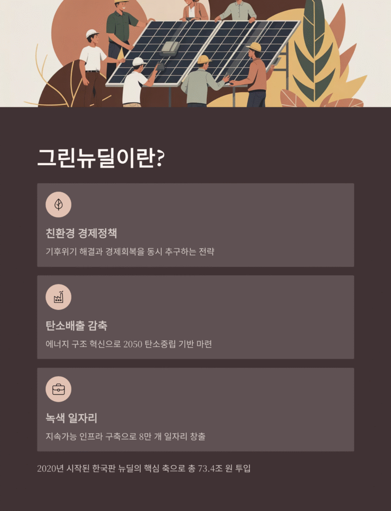 그린뉴딜 2025 지속가능 성장 로드맵 총정리 | 한국형 녹색전환 전략 완벽 분석