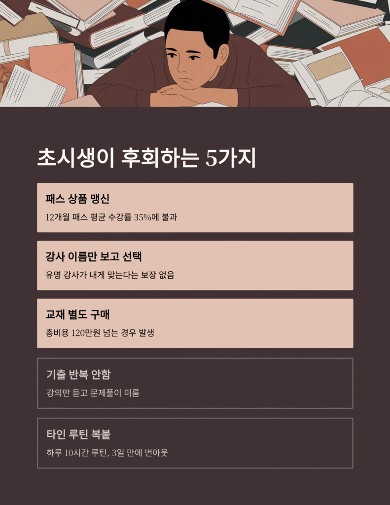 공무원 인강 선택, 초시생이 가장 많이 후회하는 이유 | 인강 비교·루틴·합격전략 2025 최신판