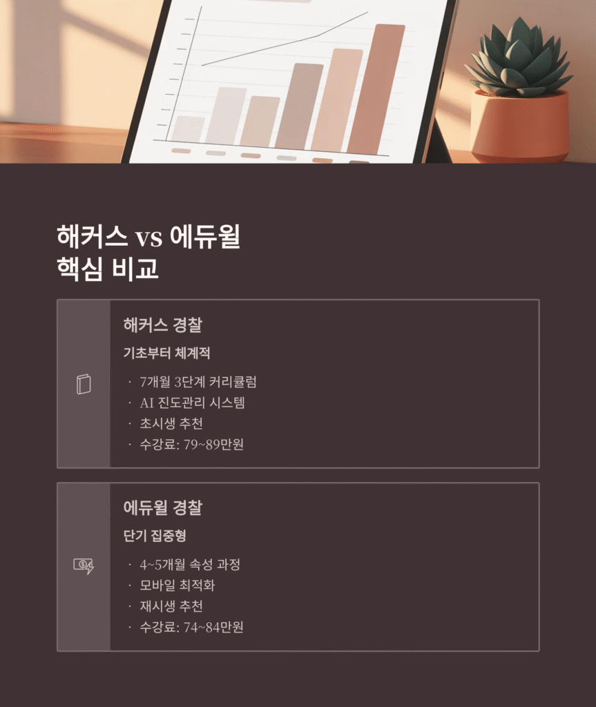 경찰 인강, ‘이것’ 모르고 결제하면 100만원 날립니다 (해커스 vs 에듀윌 전격 비교): 2025 최신판 합격 전략