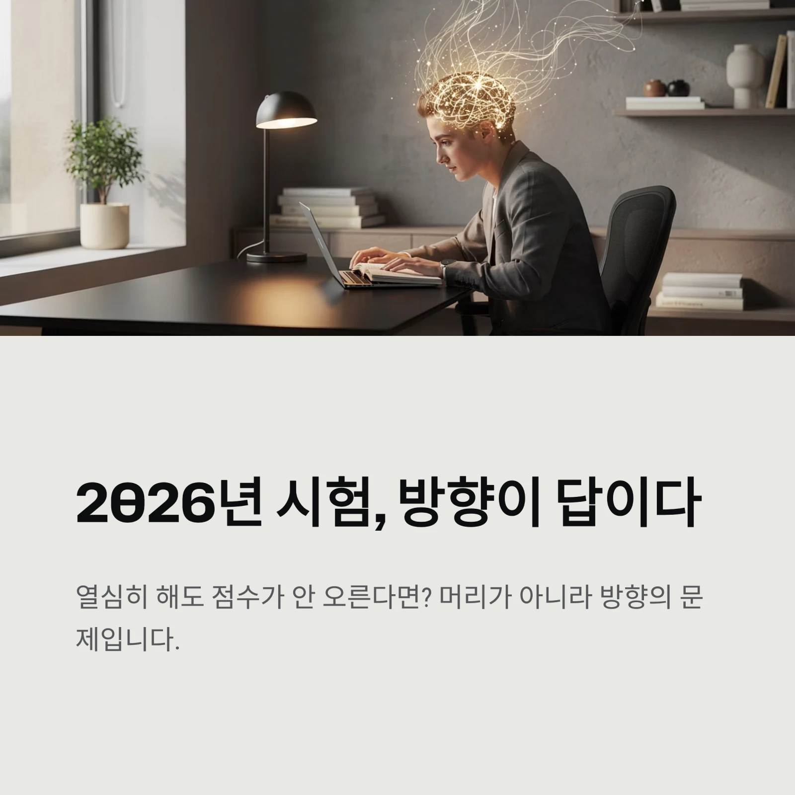 2026년 시험, 방향이 답이다