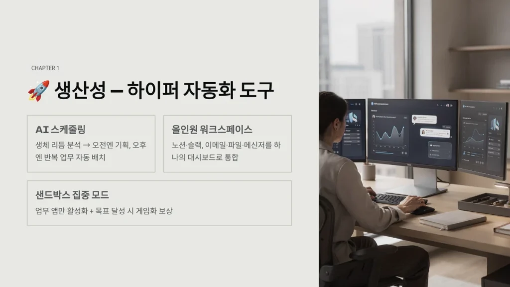 앱 추천 생산성 — 하이퍼 자동화 도구